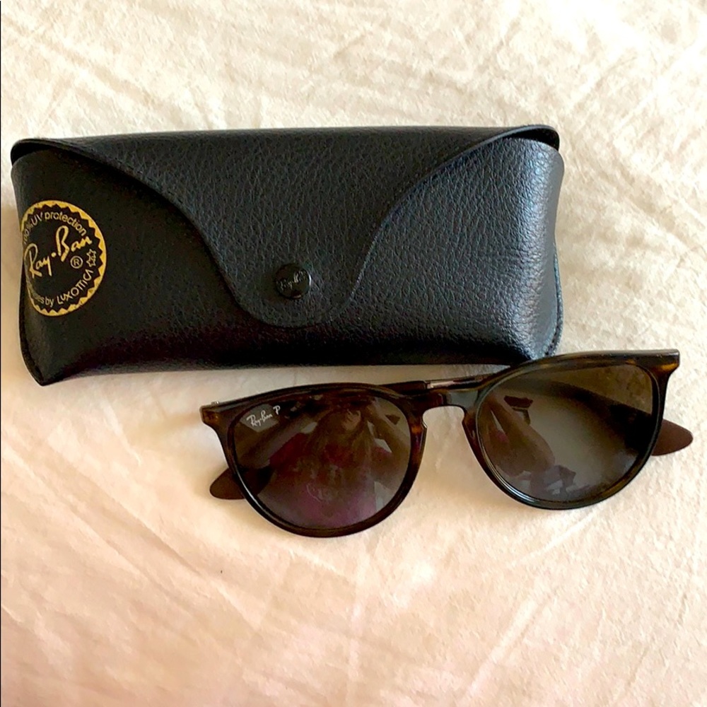 Ray-Ban tortoise shell sunglasses